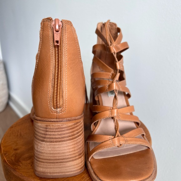 Steve Madden Womens Cherri 30 Leather Strappy Gladiator Sandals - Picture 9 of 10